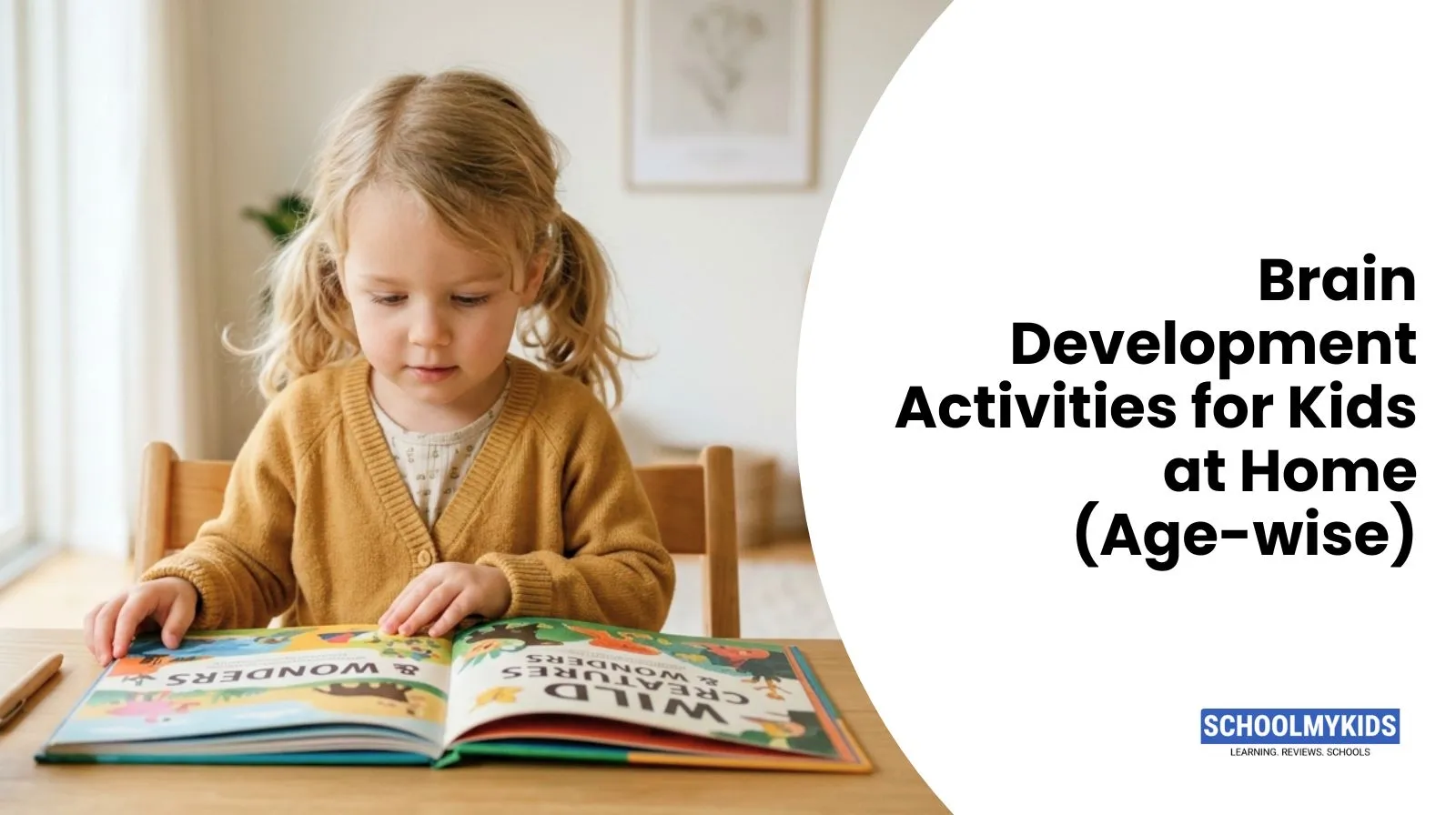 Brain Development Activities for Kids at Home (Age-wise)