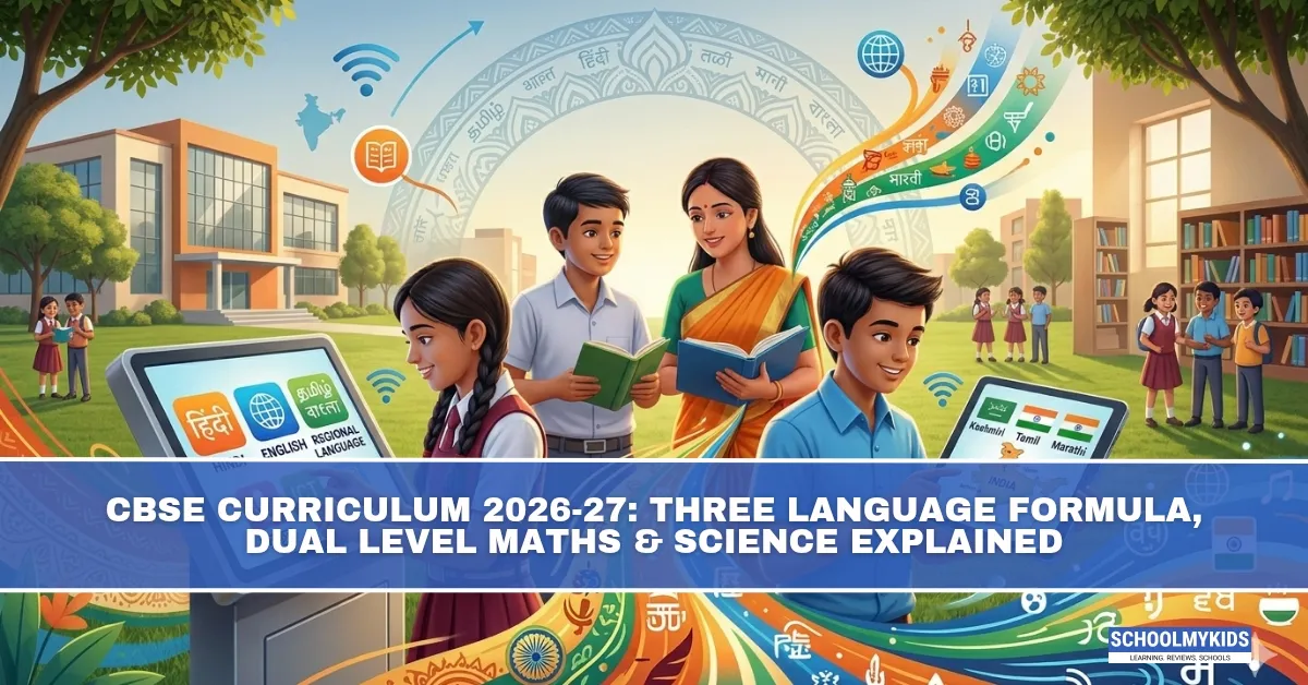 CBSE Curriculum 2026-27: Three Language Formula, Dual Level Math and Science Explained