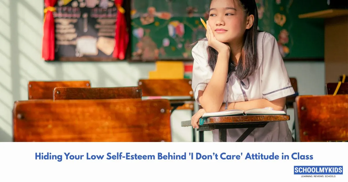 Hiding Your Low Self-Esteem Behind 'I Don’t Care' Attitude in Class