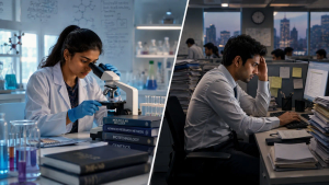 Why More Indian Students Are Choosing Research Over Traditional Jobs