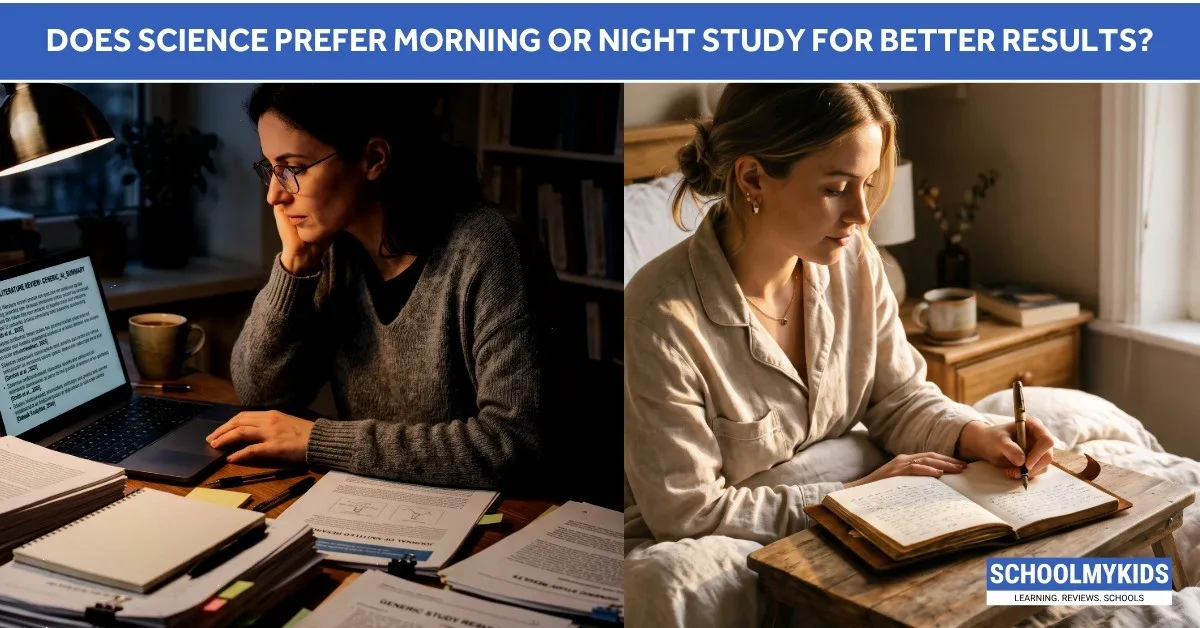 Does Science Prefer Morning or Night Study for Better Results?