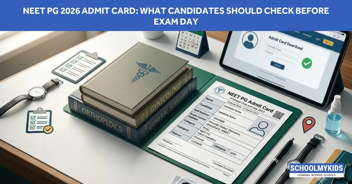 NEET PG 2026 Admit Card: What Candidates Should Check Before Exam Day