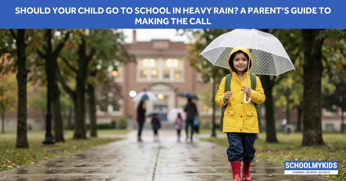 Should Your Child Go to School in Heavy Rain? A Parent’s Guide to Making the Call