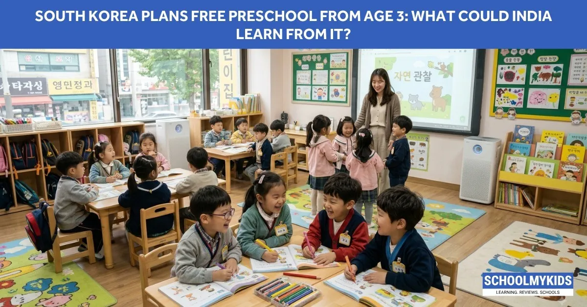 South Korea Plans Free Preschool from Age 3: What Could India Learn from It?