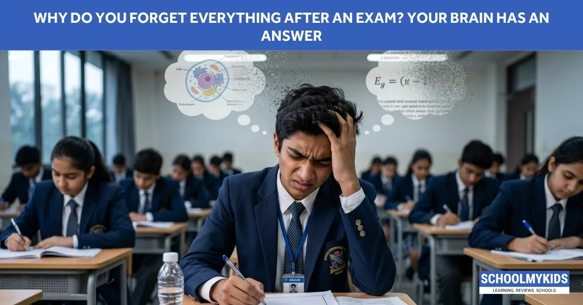 Why Do You Forget Everything After an Exam? Your Brain Has an Answer