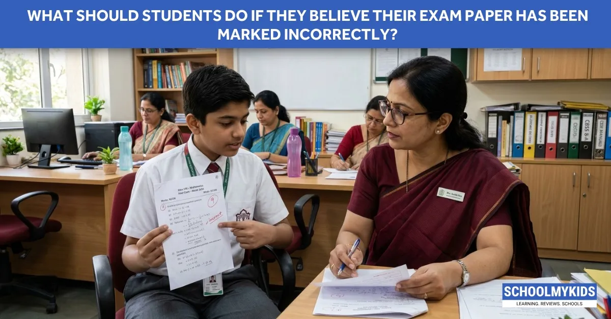 What Should Students Do If They Believe Their Exam Paper Has Been Marked Incorrectly?