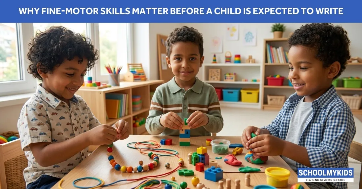 Why Fine-Motor Skills Matter Before a Child Is Expected to Write