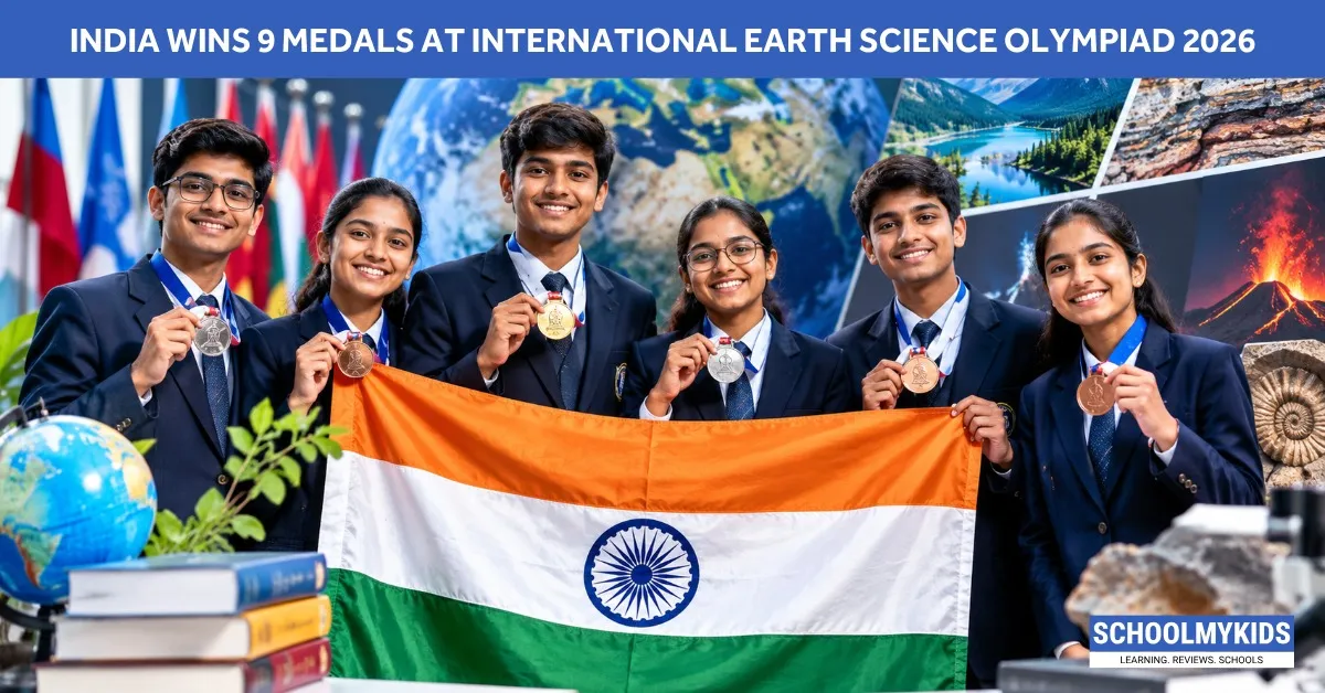 India Wins 9 Medals at International Earth Science Olympiad 2026