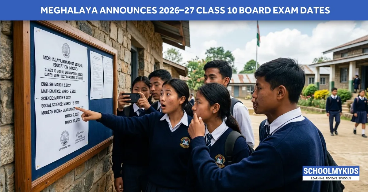 Meghalaya Announces 2026–27 Class 10 Board Exam Dates