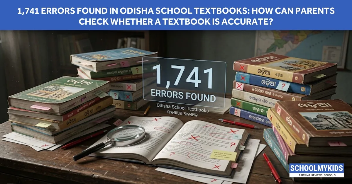 1,741 Errors Found in Odisha School Textbooks: How Can Parents Check Whether a Textbook Is Accurate?