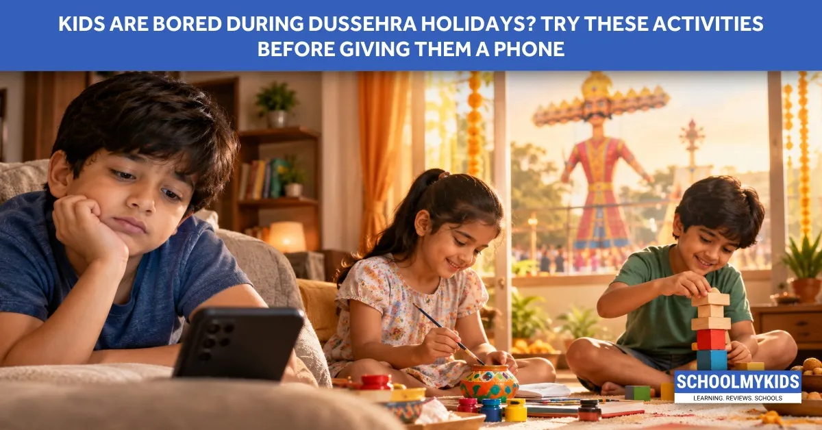 Kids Are Bored During Dussehra Holidays? Try These Activities Before Giving Them a Phone