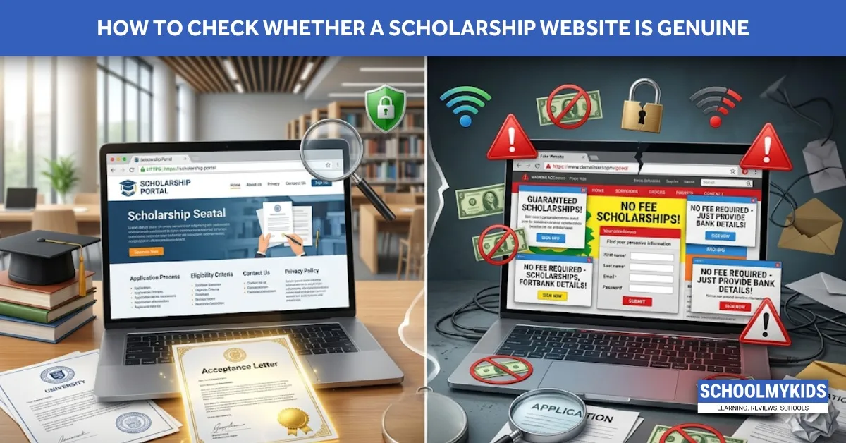 How to Check Whether a Scholarship Website Is Genuine