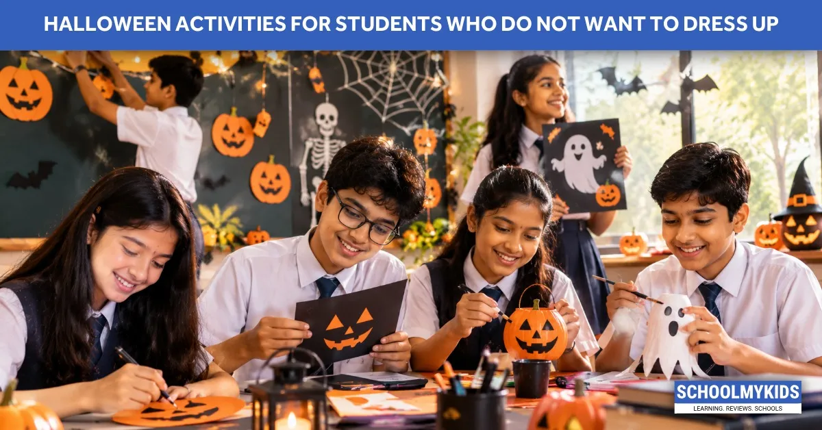 Halloween Activities for Students Who Do Not Want to Dress Up