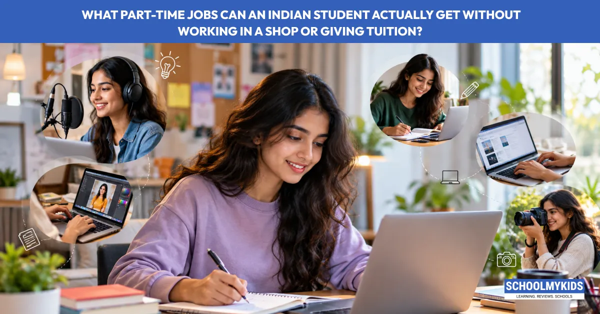What Part-Time Jobs Can an Indian Student Actually Get Without Working in a Shop or Giving Tuition?