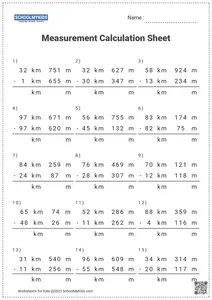 Addition and  Subtraction - Non standard Units Of Measurement