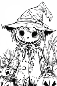 Halloween Coloring Page