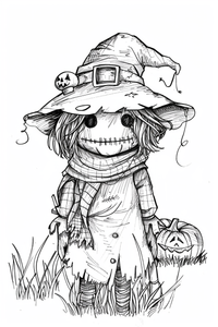 Halloween Coloring Page