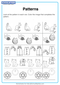 Complete the Image Pattern