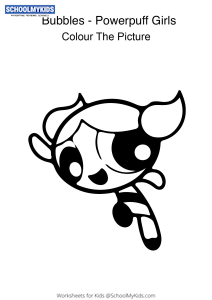 Bubbles - Powerpuff Girls Coloring Pages