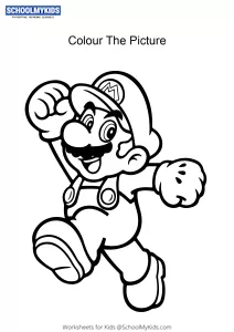 Mario - Super Mario Coloring Pages