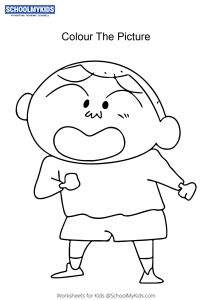 Masao Sato - Shin Chan Coloring Pages