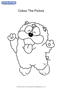 Shishimaru - Cartoon Ninja Hattori coloring pages