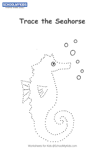 Trace the Seahorse