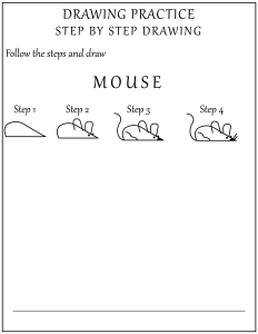 How to Draw a Mouse - Step by Step Drawing