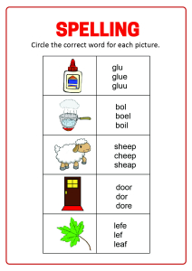 what is the correct spelling assignment