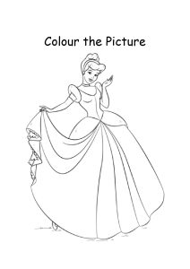 Cinderella Cartoon Coloring Pages - Color the Picture