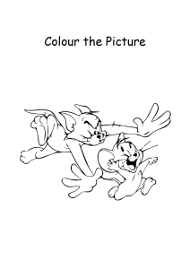 Tom and Jerry Cartoon Coloring Pages - Color the Picture