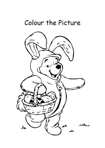 Cartoon Coloring Pages - Color the Winnie the Pooh Picture