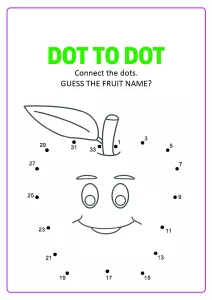 Connect the Dots - Apple Dot to Dot