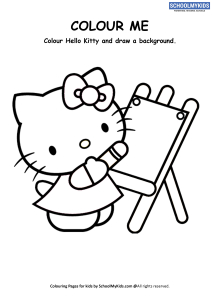 10 Hello Kitty Coloring Pages Letters: A Delightful Way to Learn and Create