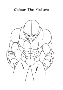 Hit from Dragon Ball Z Coloring Pages