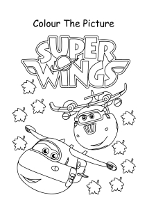 Super Wings Coloring Pages
