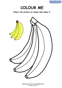 700 Collections Coloring Pages Of A Banana  Latest HD