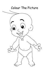 How to draw Mighty Raju