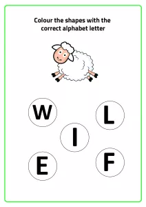 L for Lamb - Practice Beginning Letter