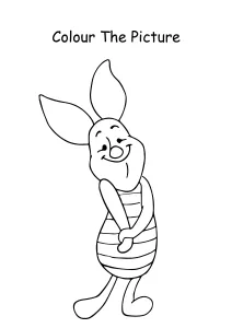Piglet from Winnie the Pooh Coloring Pages