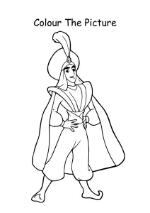 Prince Aladdin Coloring Pages