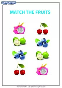 Match the Fruits - Fruits Picture Matching