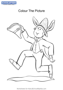 Noddy character - Noddy colouring pages