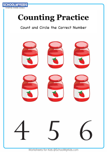 Counting Number up to 6