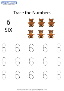 Tracing Numbers & Counting 6