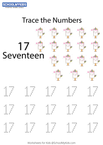 Tracing Numbers & Counting 17