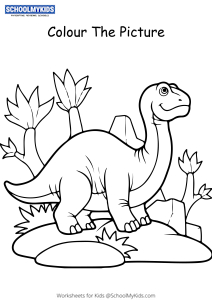 Baby Dinosaur - Dinosaur Coloring Pages