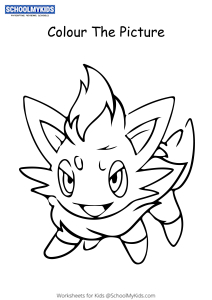 Pokemon Lillipup - Pokemon Coloring Pages