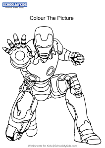 Iron Man - Iron Man coloring pages