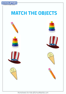 Matching Objects - Objects Picture Matching